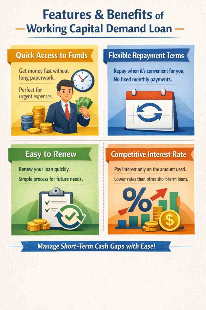 Features and Benefits of Working Capital Demand Loan
