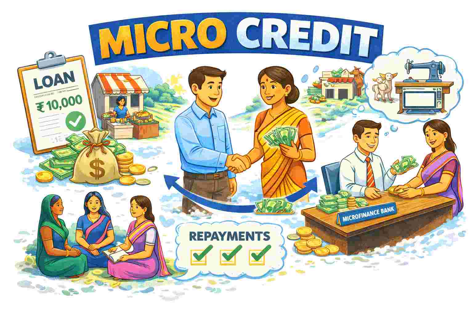 Microcredit: History, Features, Types, and Key Benefits