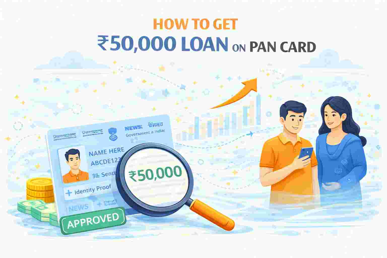 How To Get a ₹50,000 Loan on PAN Card?