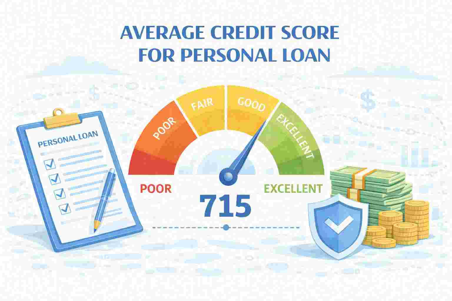 Average Credit Score For Personal Loan