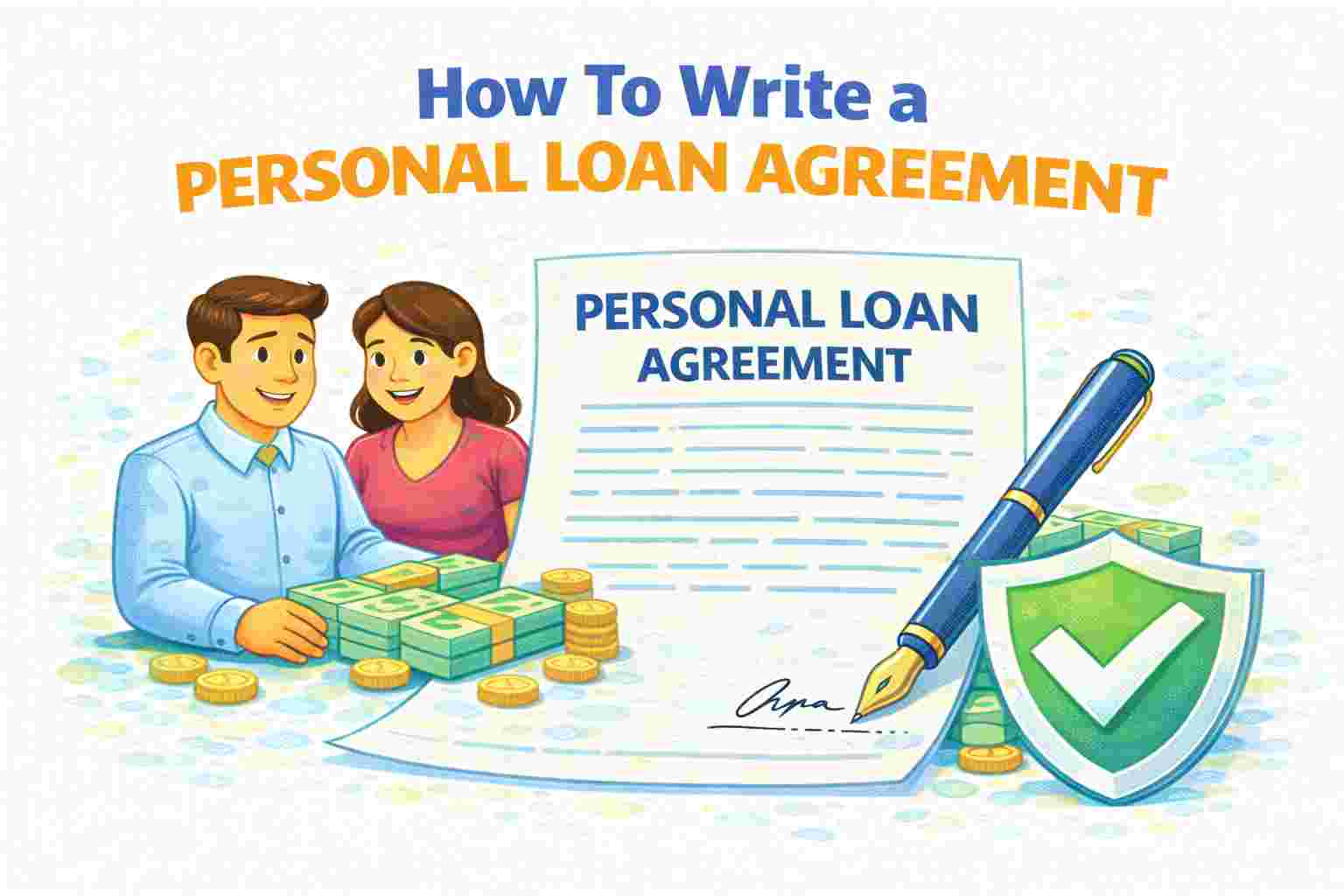 How to Write a Personal Loan Agreement?