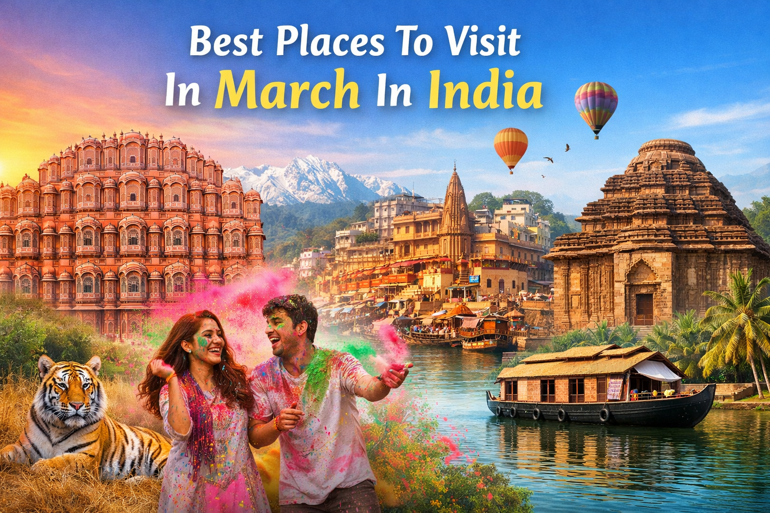 Top 10 Best Places To Visit In March In India - 2026