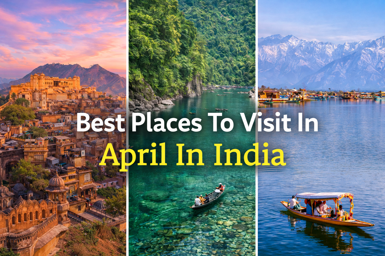 Top 10 Best Places To Visit In April In India - 2026